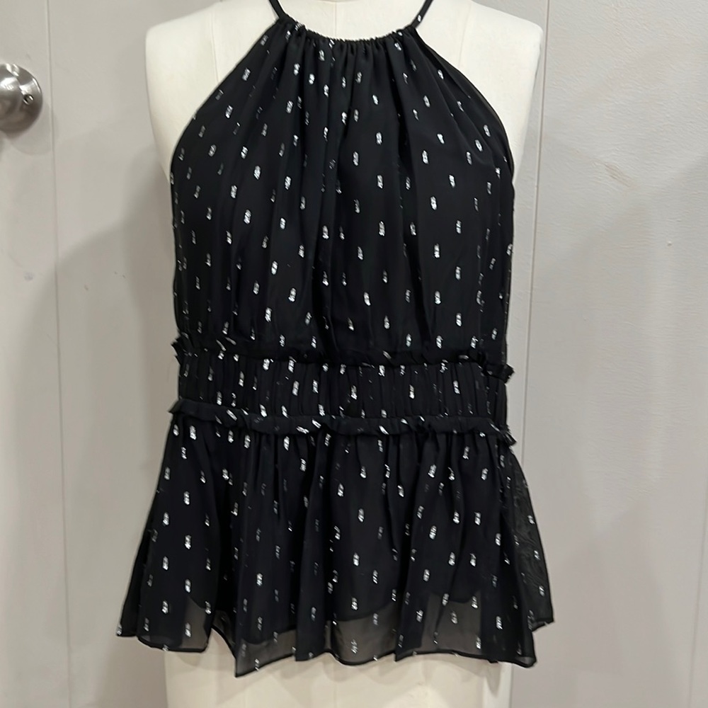 Joie Shawnette Silk Halter Top NWT size XS